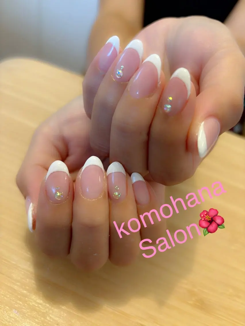 ネイル フレンチネイル komohana salon🌺のネイルデザイン