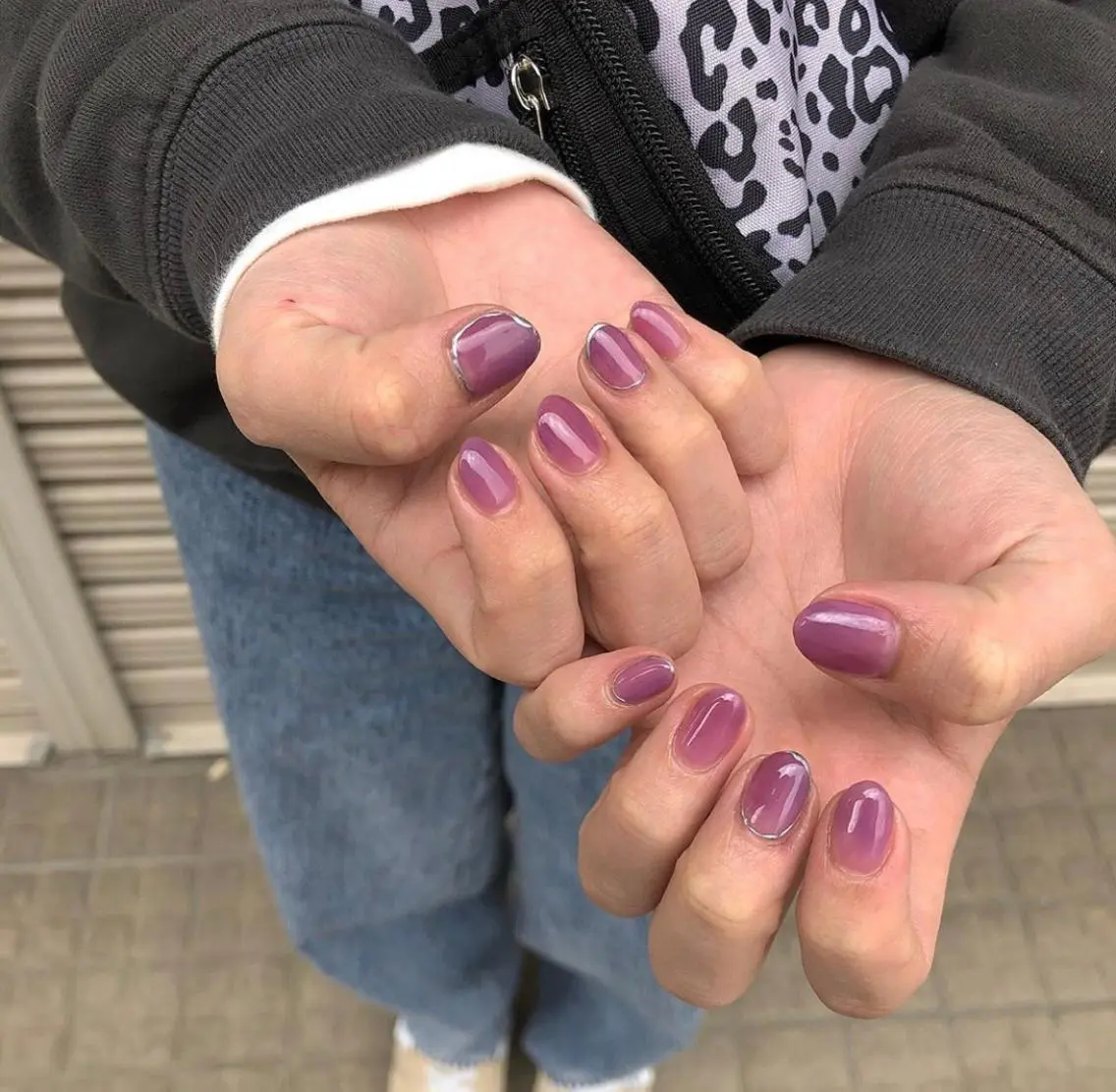ネイル ニュアンスネイル nail salon granveilのネイルデザイン