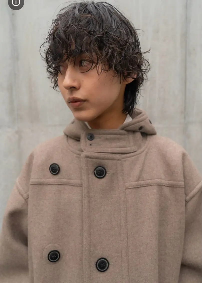 「当日予約可能」　cut+波巻きパーマ🌊立体感のある動きと無造作な質感の写真