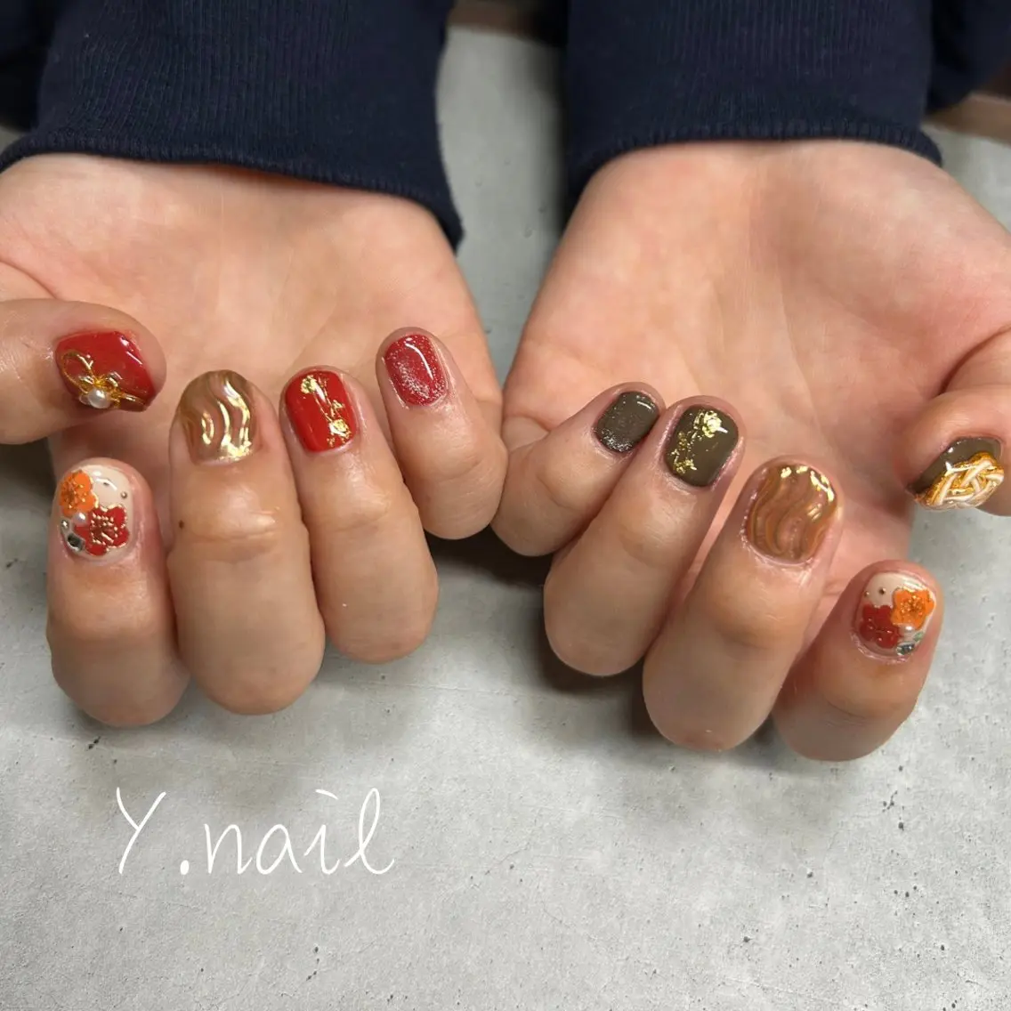 ネイル ハンドネイル Y. nailのネイルデザイン