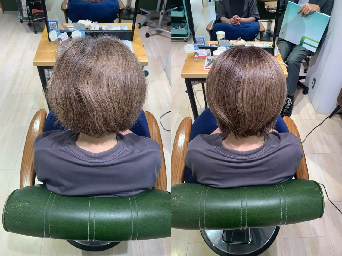 ショート カラー パラッチ MIKAのヘアスタイル