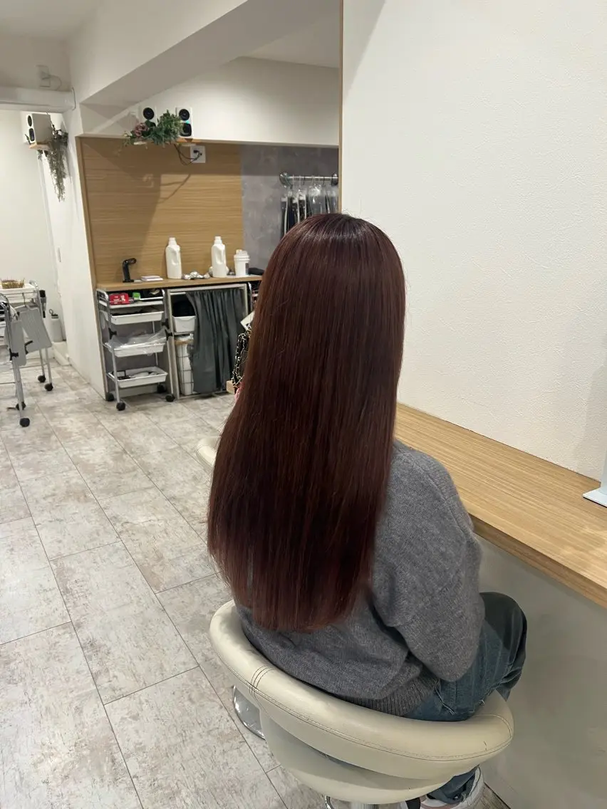 ロング エクステ 髪質改善 エクステ マテリアル 中央駅店のヘアスタイル