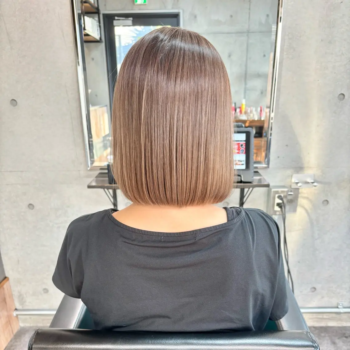 ショート カラー 髪質改善 トリートメント カット ヘアカラー トリートメント ショートボブ髪質改善 縮毛矯正のプロ山道潤のヘアスタイル