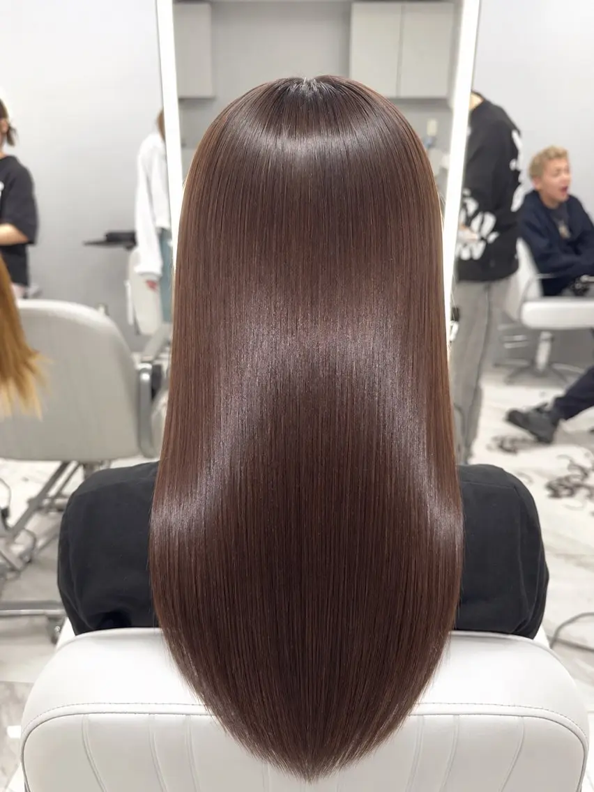 ミディアム ヘアカラー 新宿/艶髪ケアカラー 🥇SEIYAのヘアスタイル