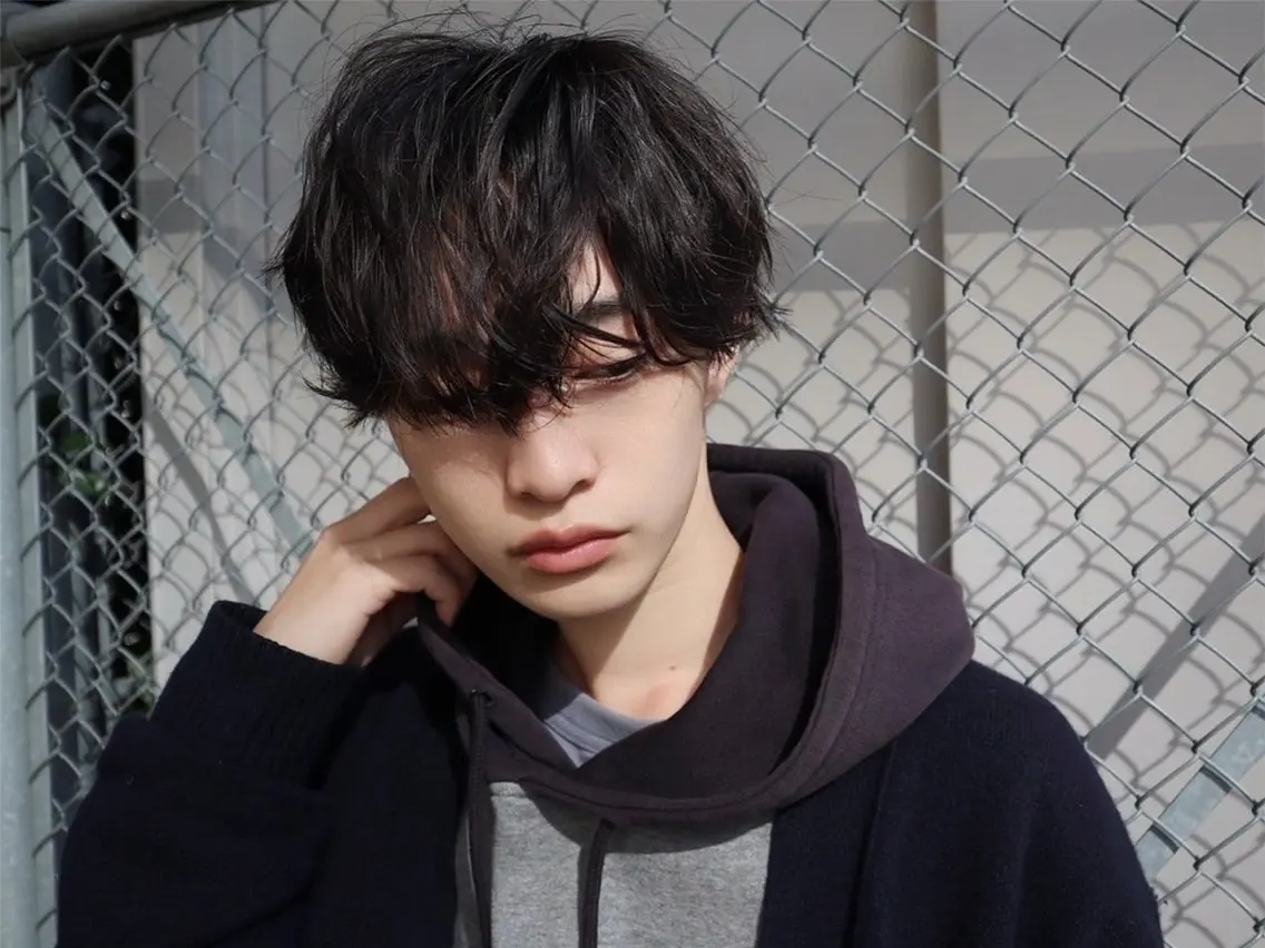 (ミニモメンズ限定クーポン✨)メンズカット➕デザインパーマ➕ケアトリートメントの写真