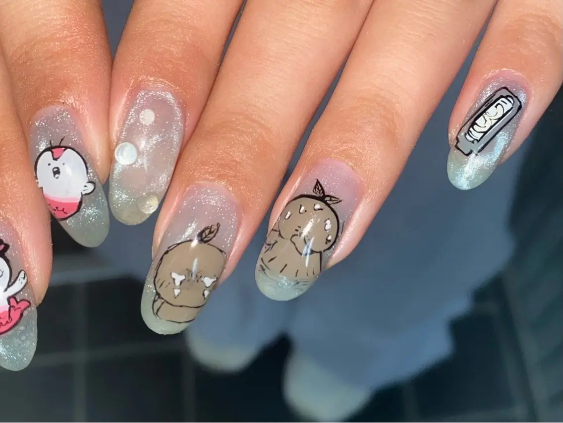 ネイル nano/きもかわ nail🐬🫧のネイルデザイン