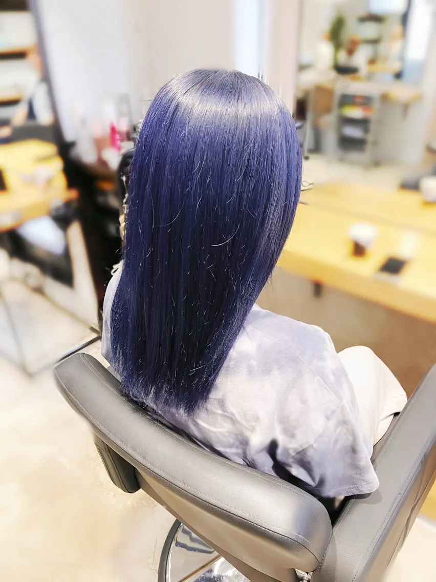 ミディアム ヘアカラー 🌈派手カラー🌈 🦋HARU 🦋のヘアスタイル