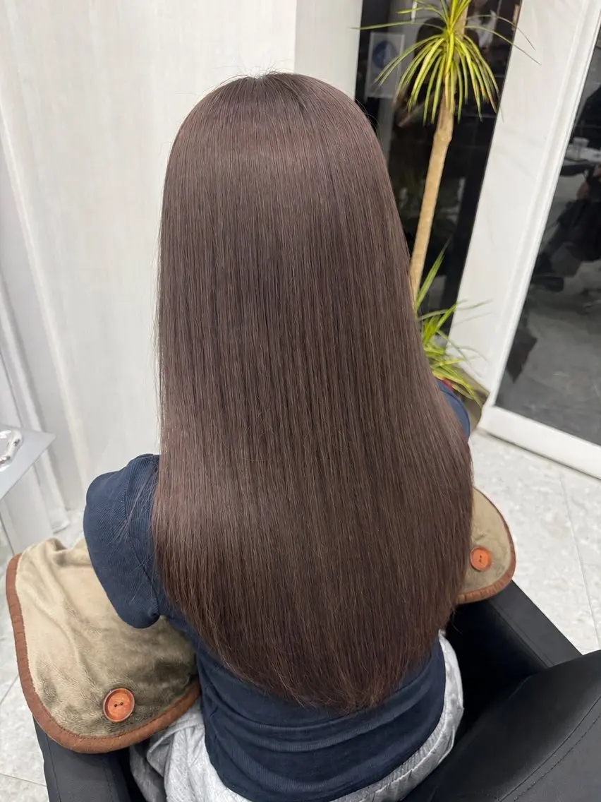 カラー りこ / 透明感カラー🎀🫧のヘアスタイル