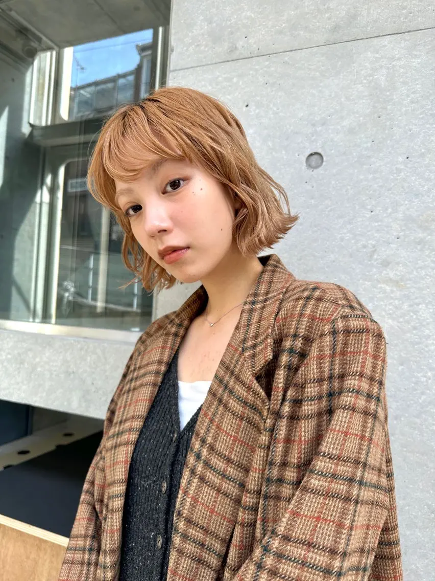 ショート カラー カット ヘアカラー 大木 紗也香のヘアスタイル