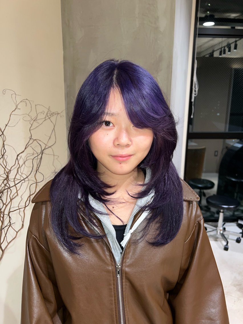カラー ヘアカラー NERO　清水 美琴のヘアスタイル