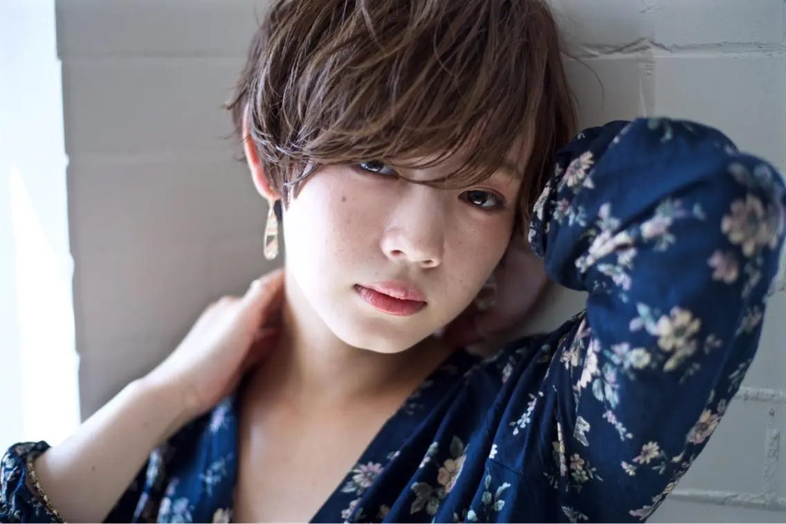❤️人気No.1❤️カット+透明感アディクシーカラー+1stepトリートメントの写真