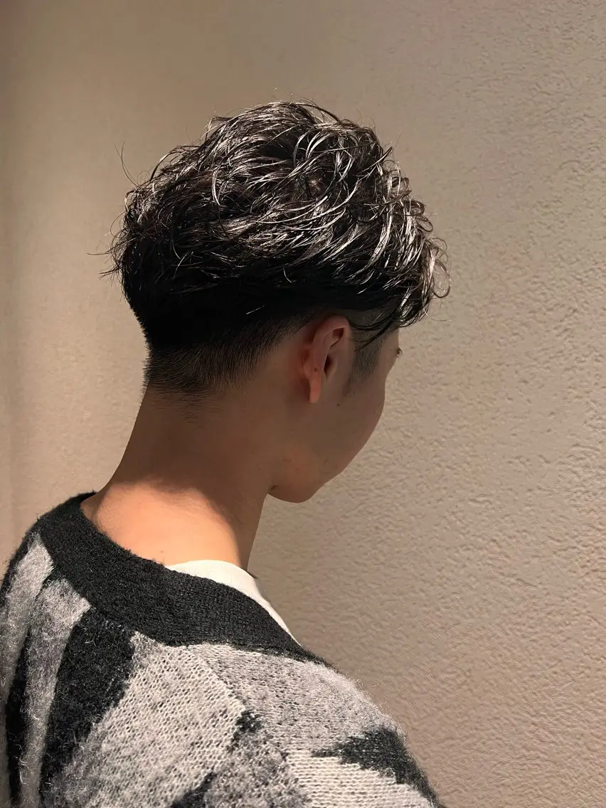 メンズカットの写真
