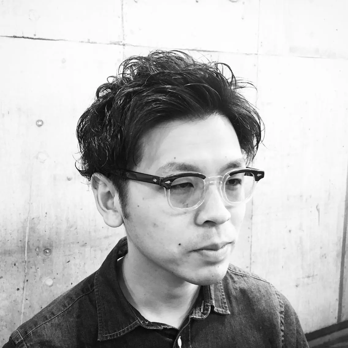 パーマ メンズ メンズパーマ カット パーマ トリートメント ツイスパ・波巻き 🩵片平和香奈のヘアスタイル