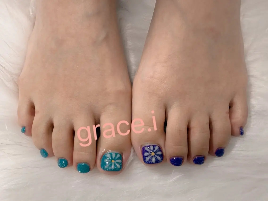 ネイル フットネイル ネイルサロン grace.iのネイルデザイン