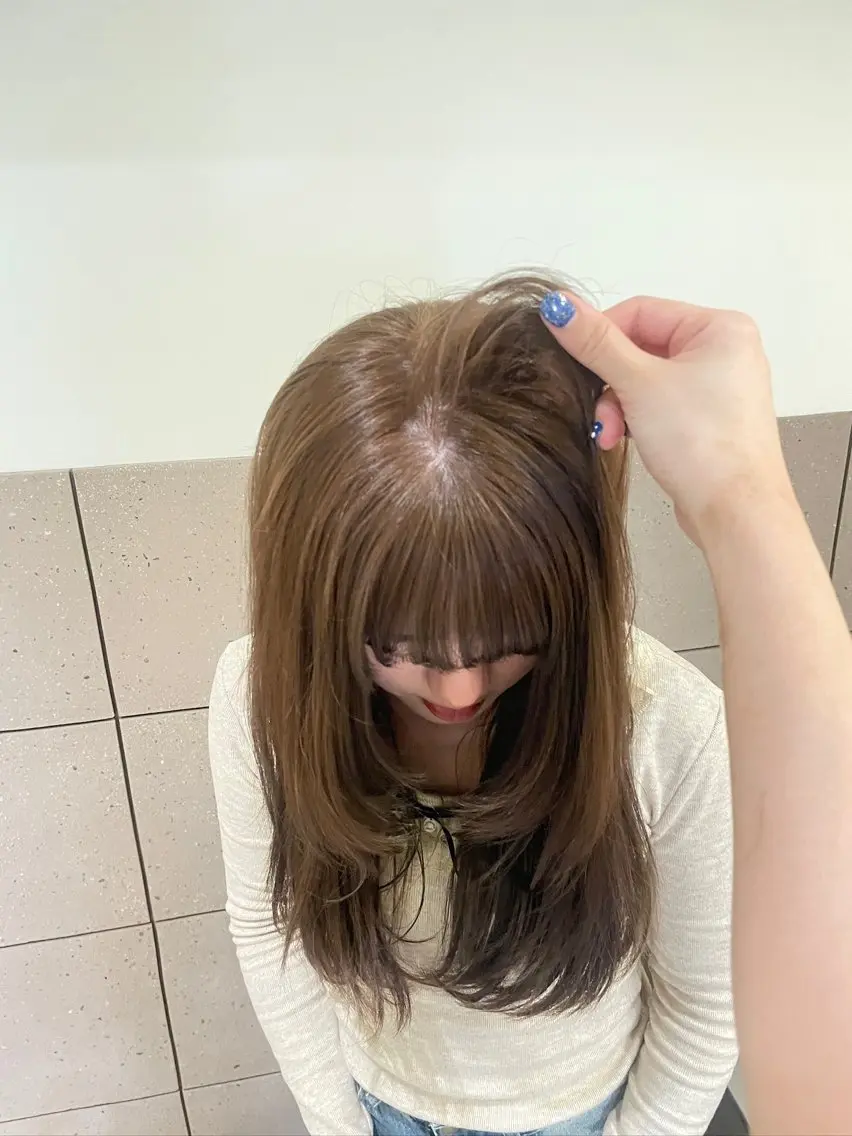 ロング ヘアカラー JURI /HUIのヘアスタイル