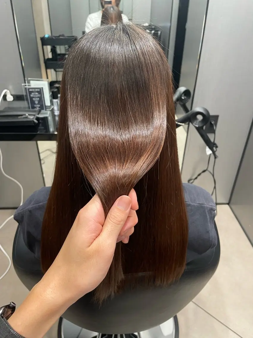 ロング 松尾 祐輝のヘアスタイル