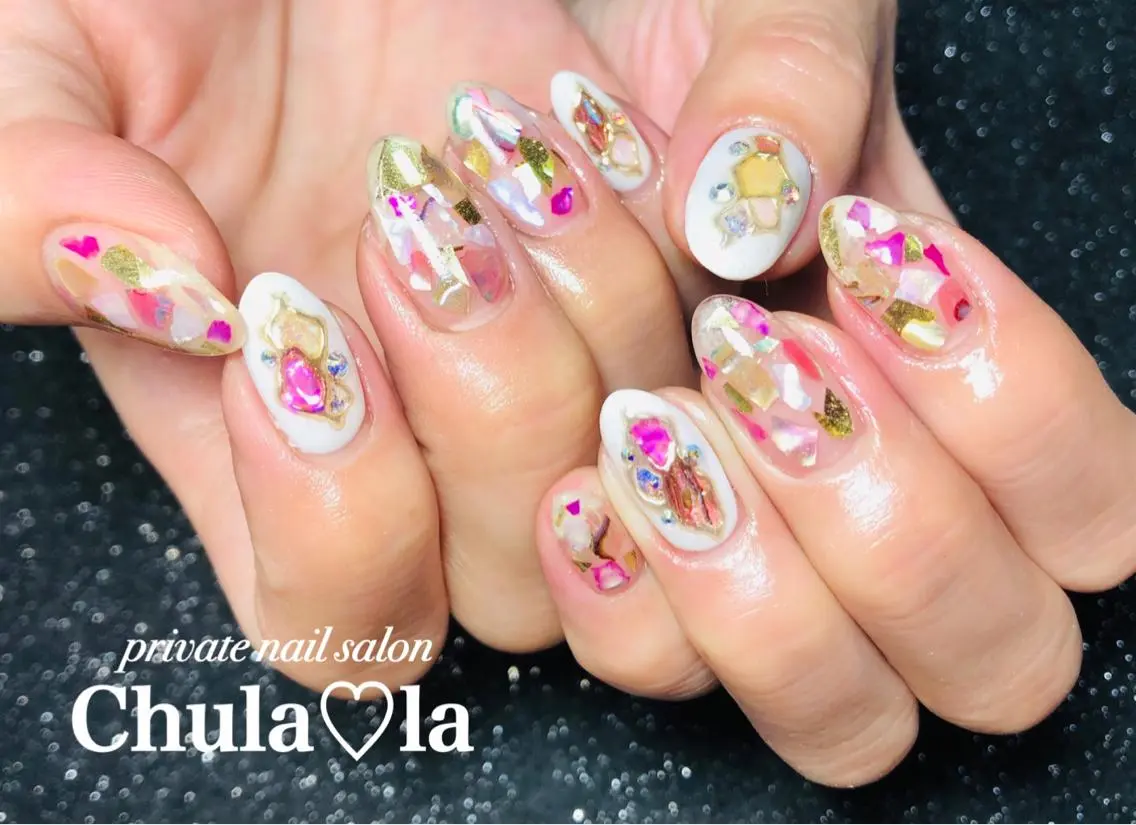 ネイル ハンドネイル Chula♡la 豊見城市高安のネイルデザイン