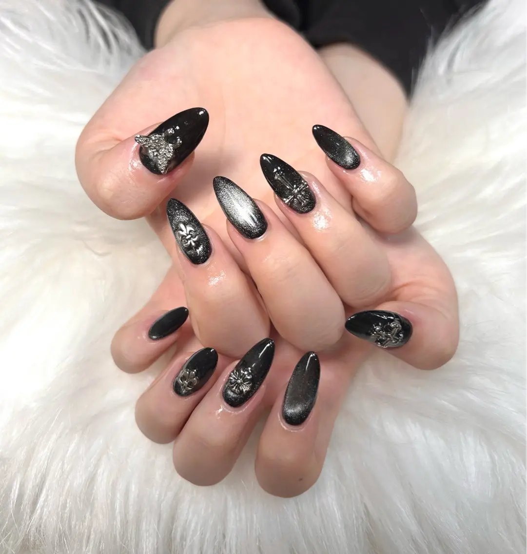 ネイル ジェルネイル 持ち込み ワンカラーネイル スカルプネイル xinh nailsのネイルデザイン