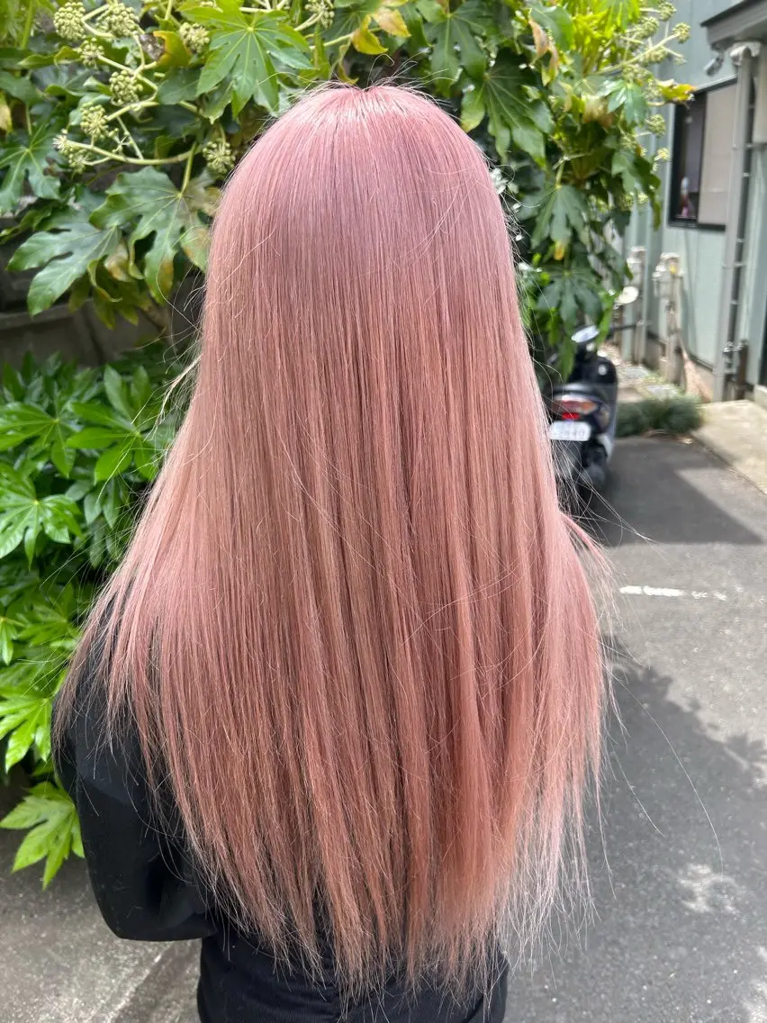 カラー 最高級エクステ /羽エクステ白石宇由のヘアスタイル