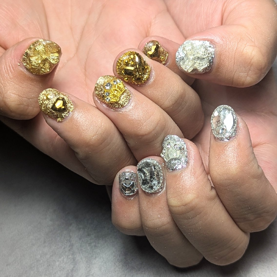 ネイル メンズネイル ハンドネイル 推しネイル | 　aycnailのネイルデザイン