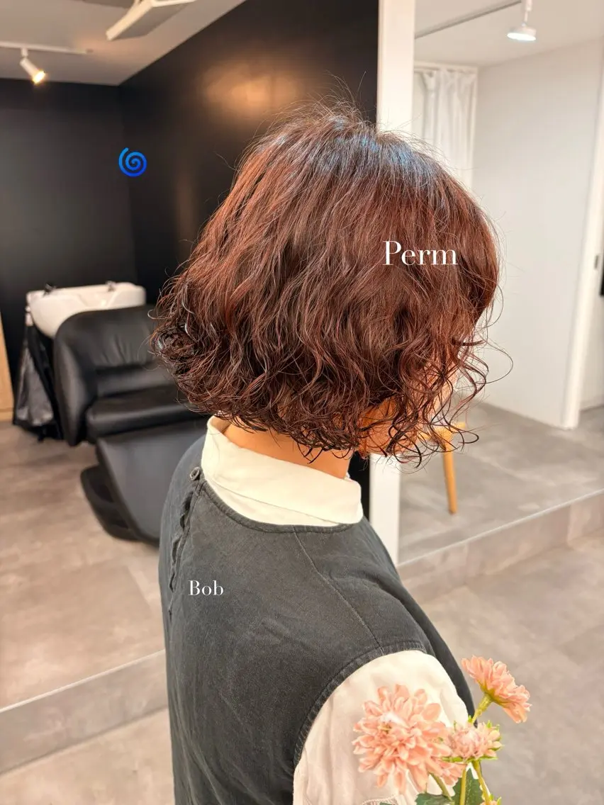 🌀カット+パーマ+3stepトリートメント🌀の写真