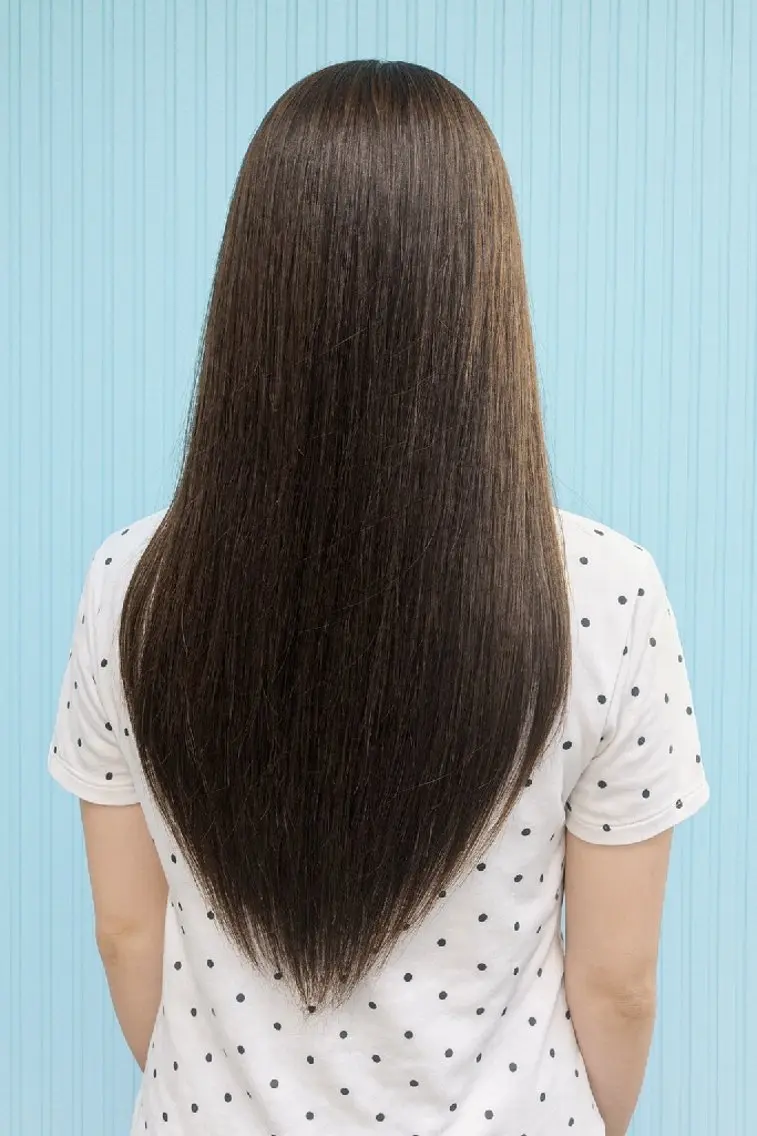 ロング カラー 髪質改善&白髪ぼかし カラー♡店長みやけ♡のヘアスタイル