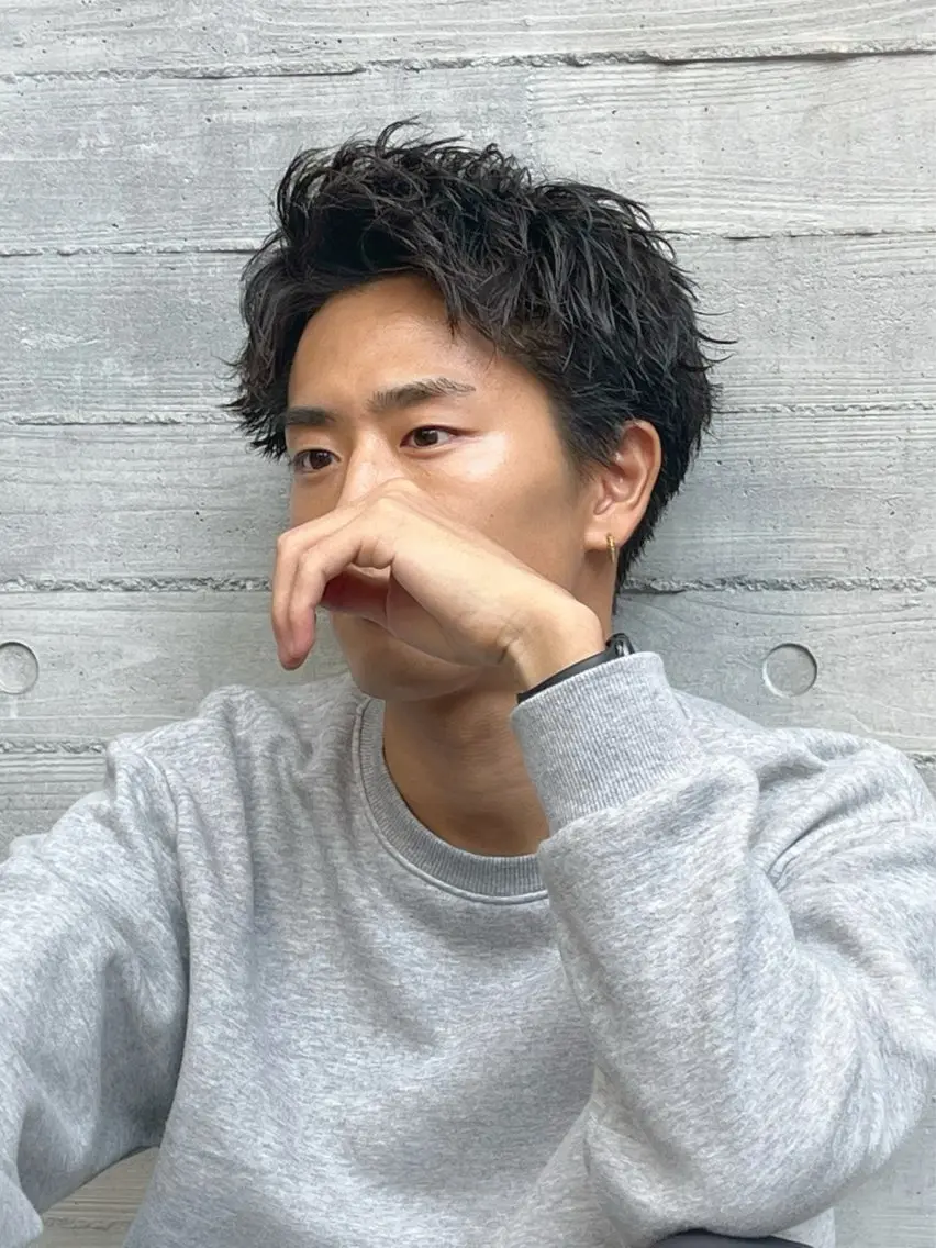 ショート スパイキーショート 浦和メンズ美容師のヘアスタイル