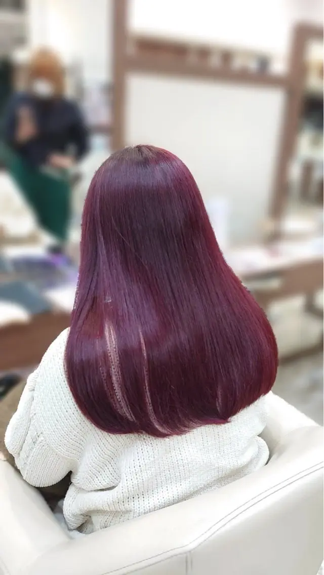 ロング カラー ヘアカラー カラーモデル募集！ 大井 杏莉のヘアスタイル
