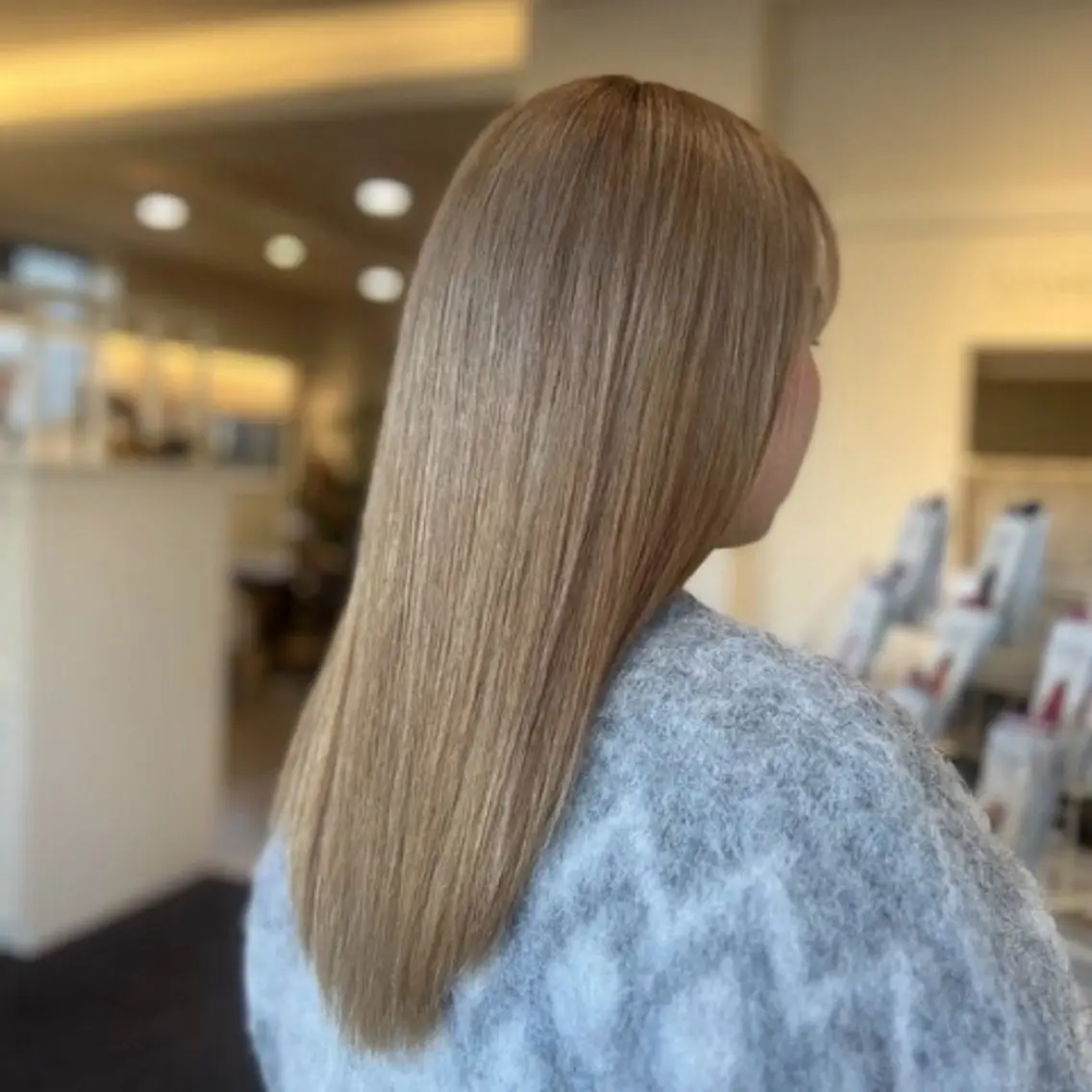 カラー カット ヘアカラー 今田 莉心のマツエク・マツパデザイン