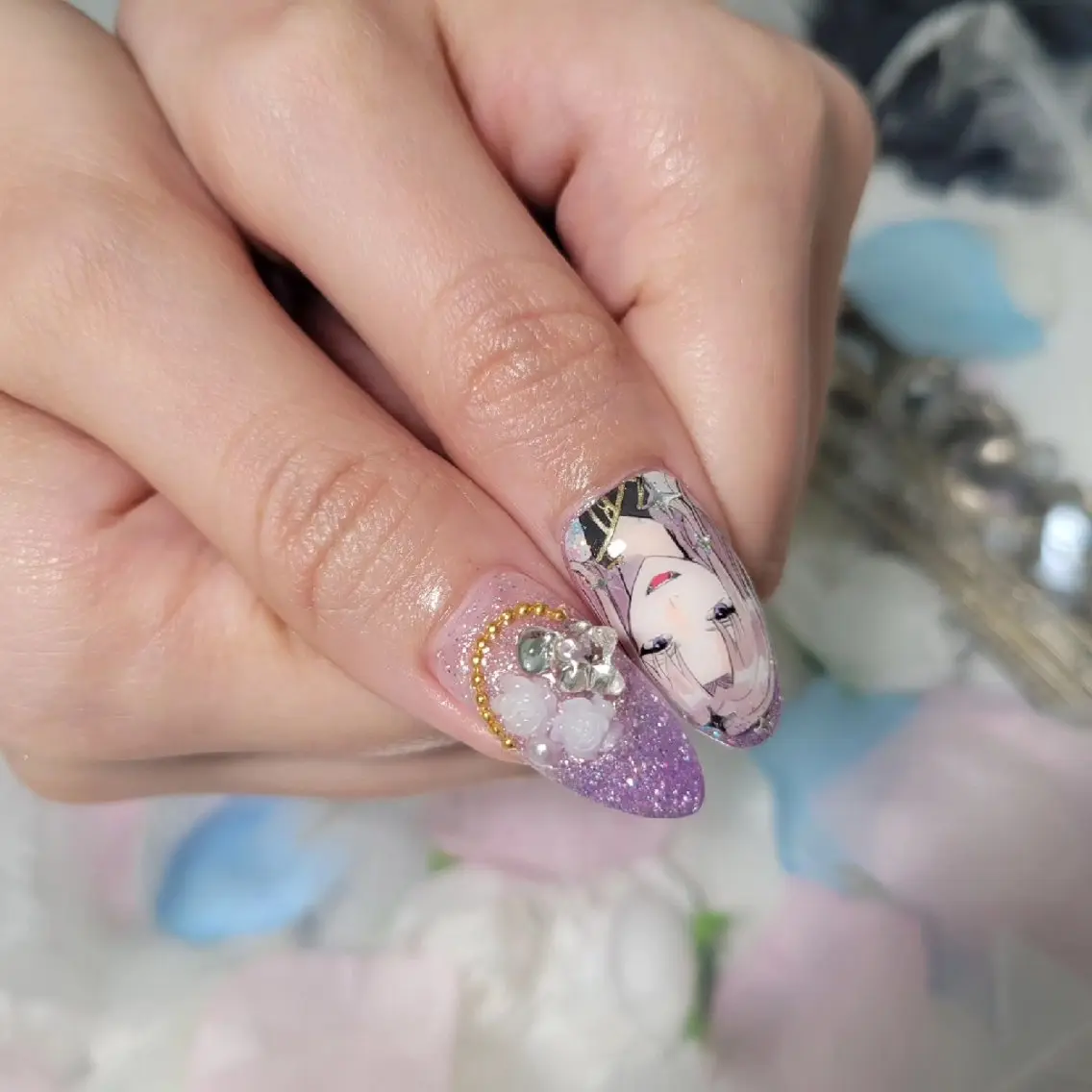 ネイル アートネイル ジェルネイル おで@ oderi_nailのネイルデザイン