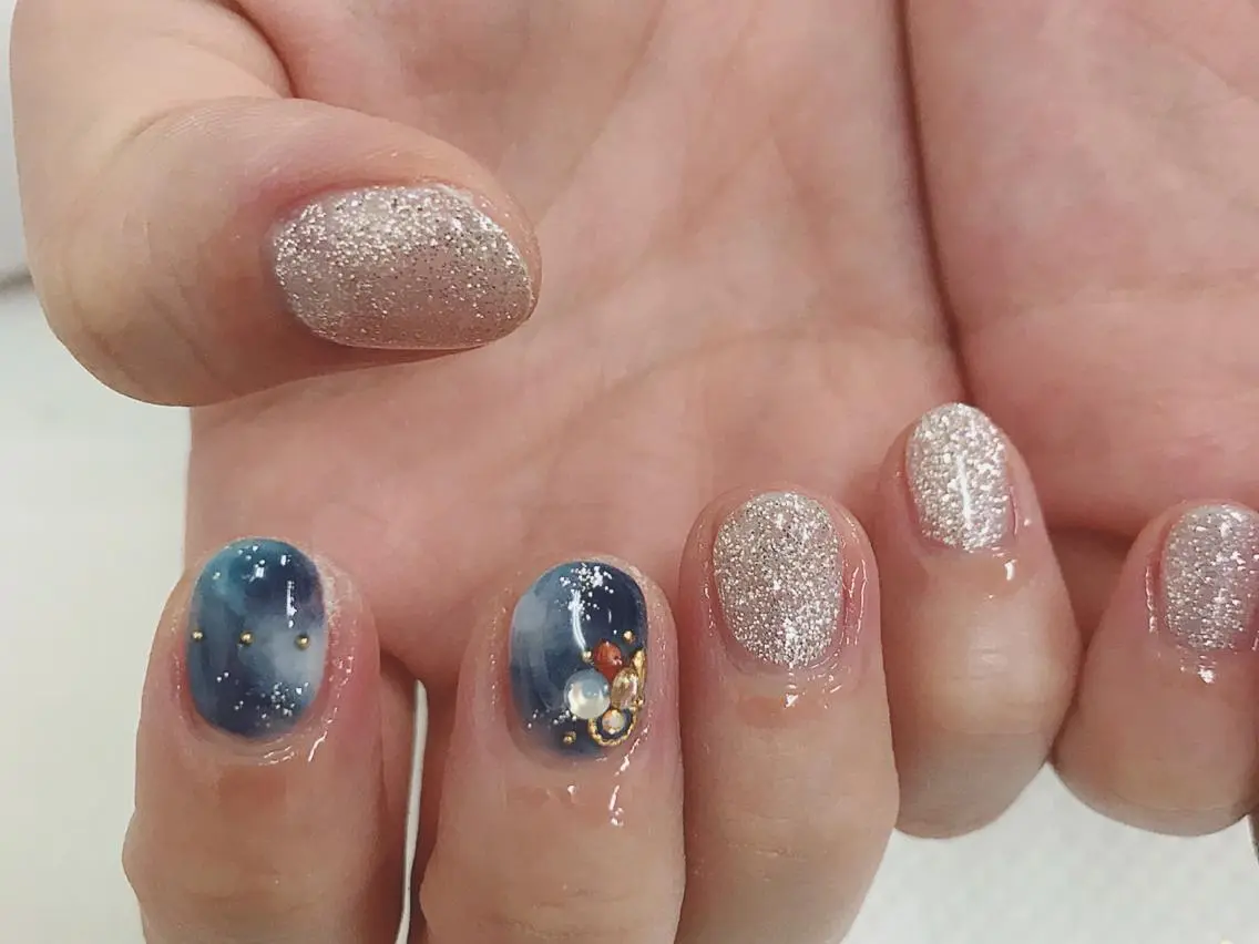 ネイル ハンドネイル フットネイル 関目nail ★HeaRichのネイルデザイン