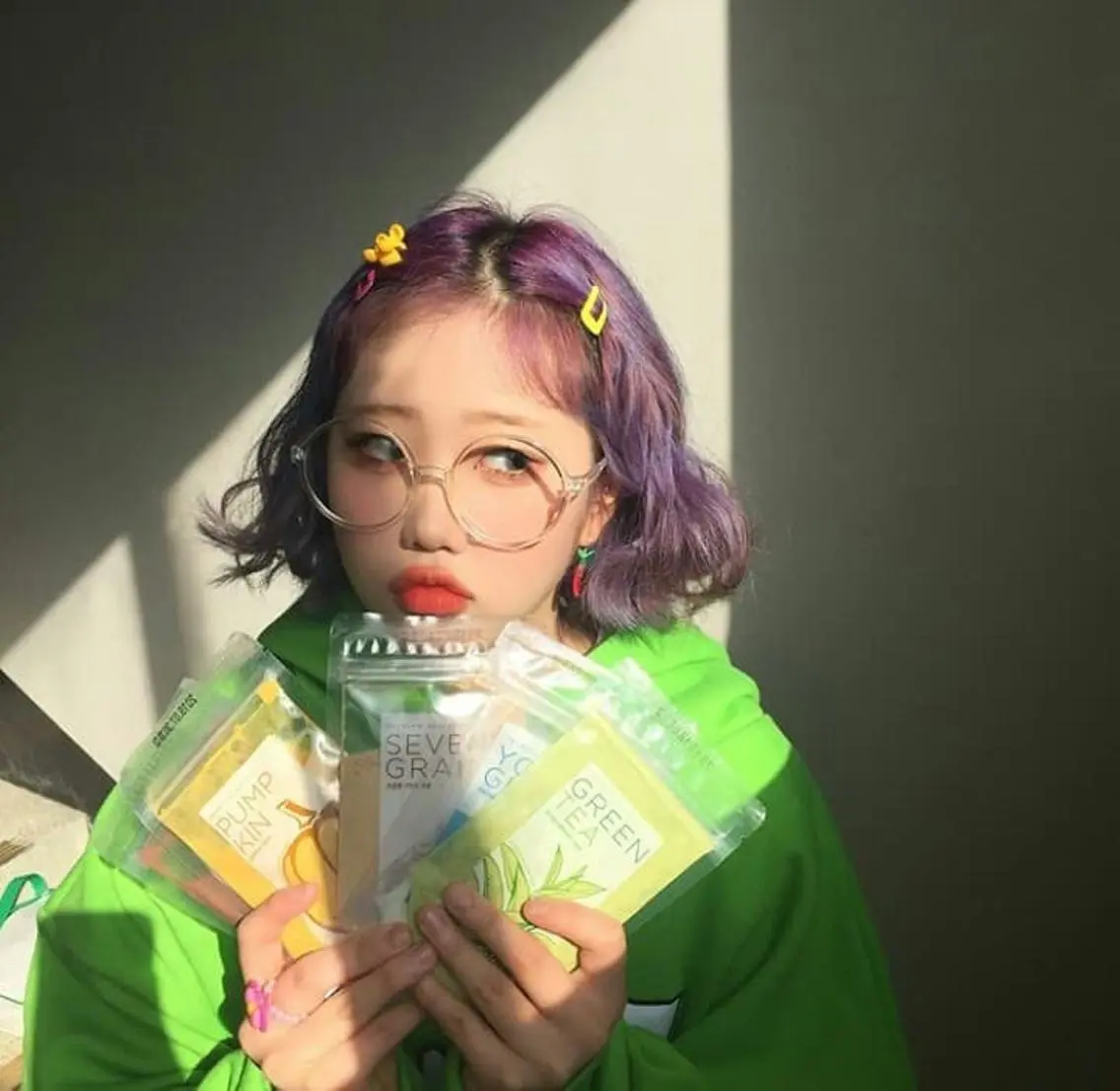 セミロング カラー レイヤーカット🪽 カネコミユのヘアスタイル