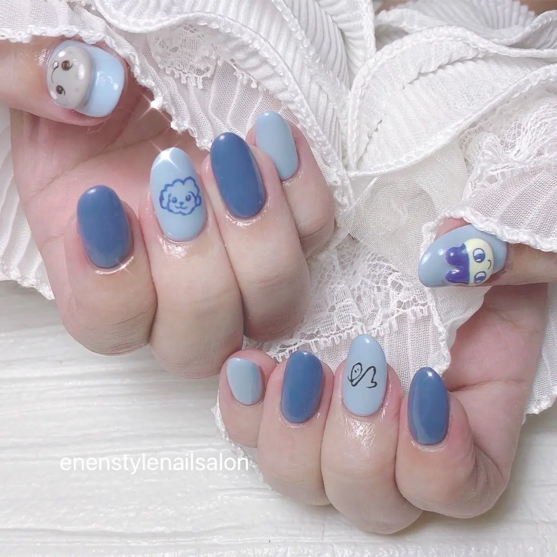 ネイル ハンドネイル 🐾enen style 🐾のネイルデザイン
