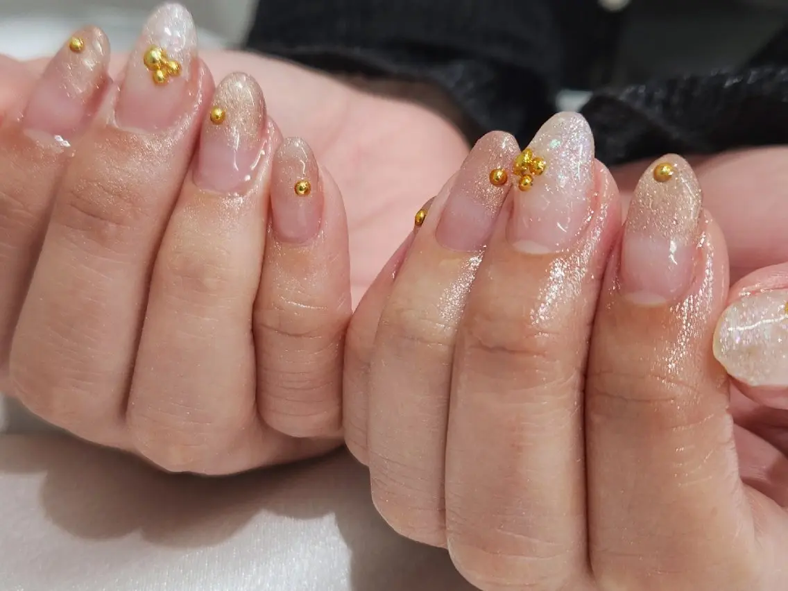 ネイル クリアネイル ハンドネイル 矢野 美希のネイルデザイン