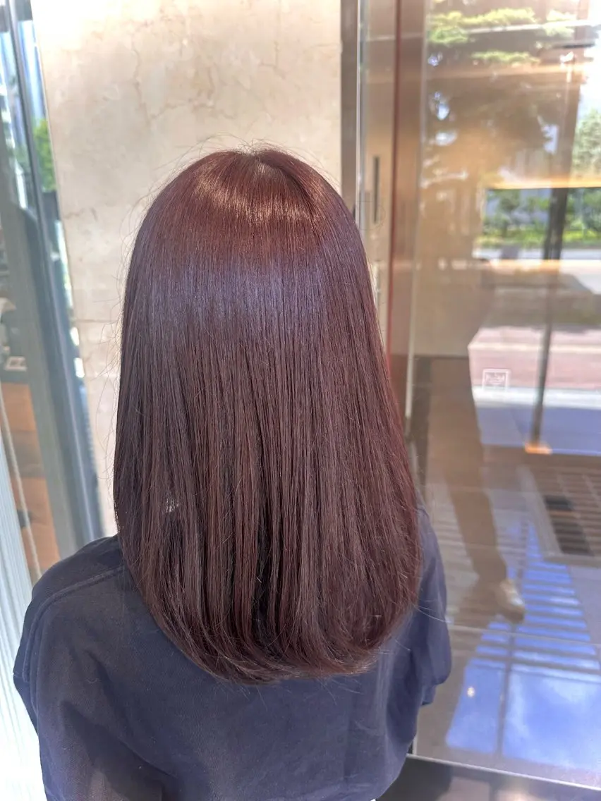 ミディアム カラー 和田 直也のヘアスタイル
