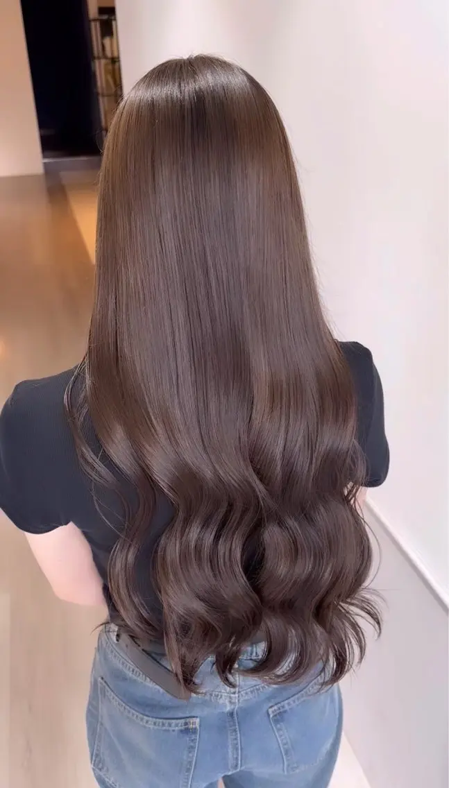 ロング カラー カット ヘアカラー schon 仙台のヘアスタイル