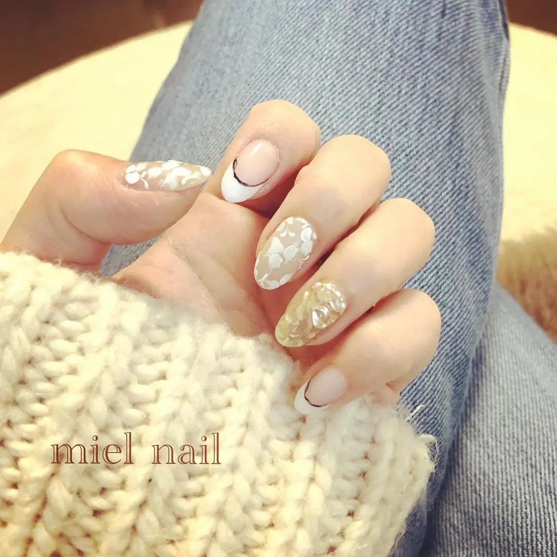 ネイル ハンドネイル miel nailのネイルデザイン