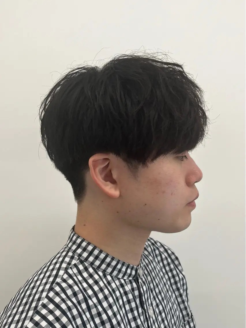 ショート パーマ メンズ 🏆メンズヘア特化 🥇代表りんぺーのヘアスタイル