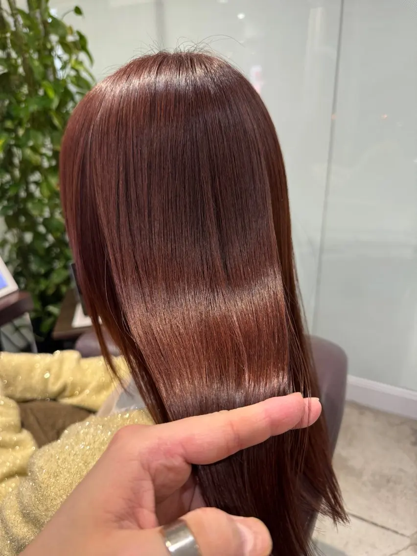 ロング カット 縮毛矯正 トリートメント お悩み改善 美容師✂鷲田竜也のヘアスタイル