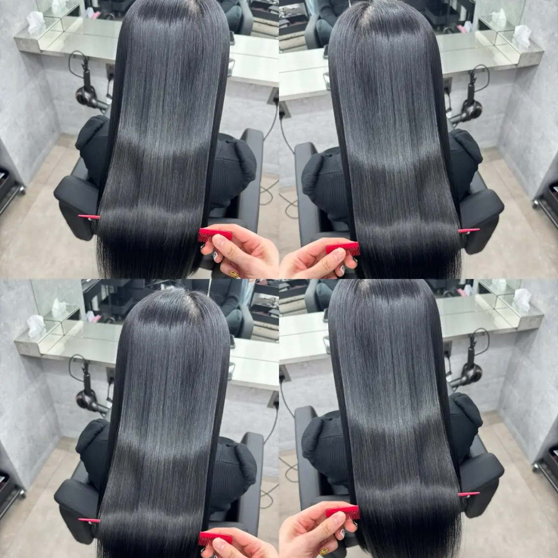 ロング カラー メルティカラー 髪質改善 ロング 似合わせカット 縮毛矯正 🌈代表 🌈macotoのヘアスタイル