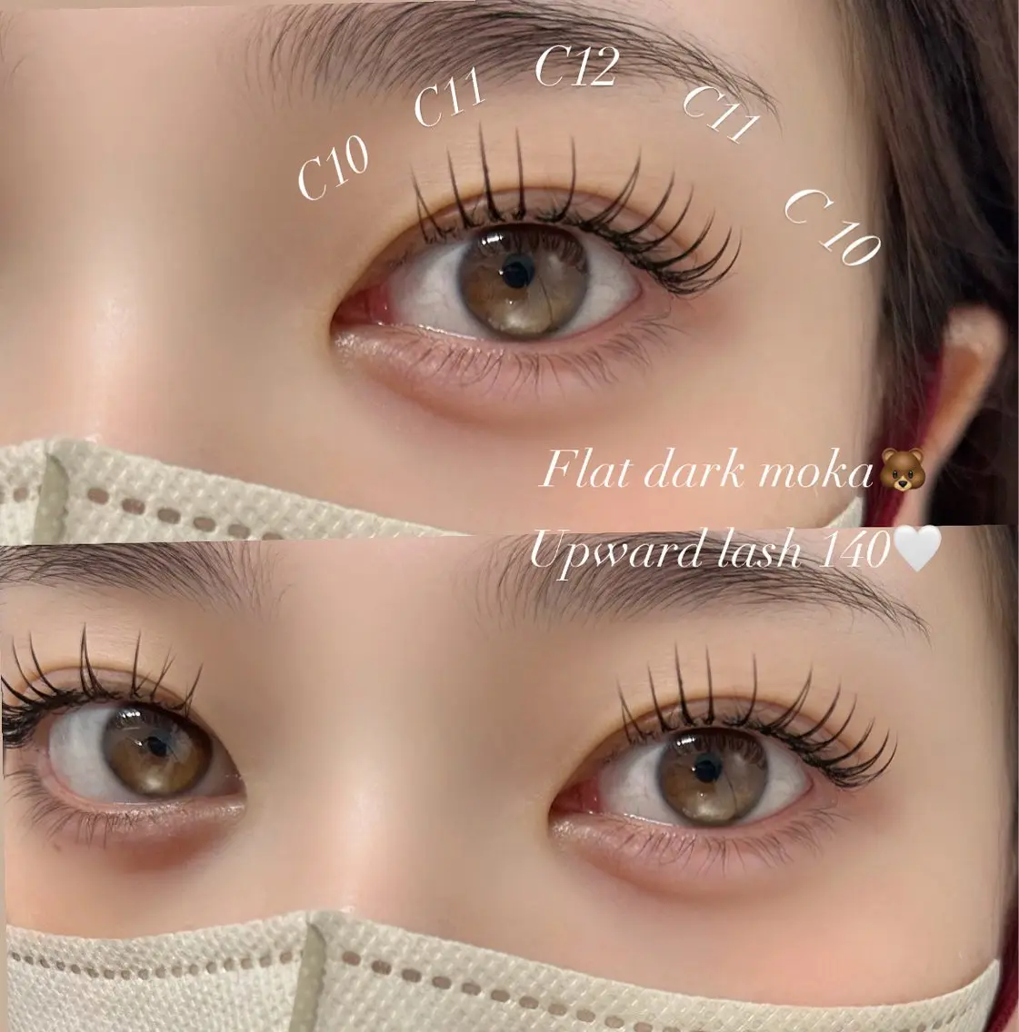 マツエク・マツパ 束感まつ毛nasu marina🎀の眉毛・アイブロウイメージ