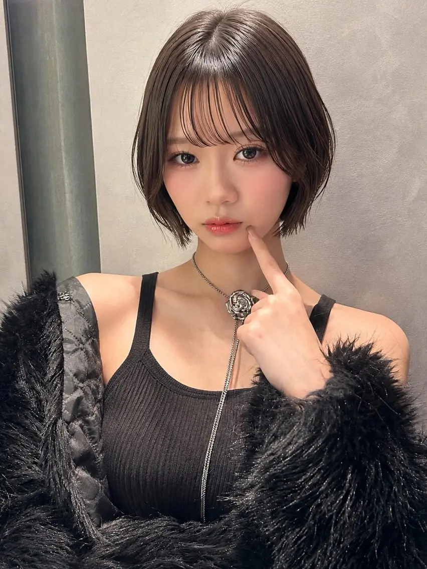 先着5名様限定🖤✧︎*。ショートカット♡お顔まわりまでこだわる似合わせショートの写真