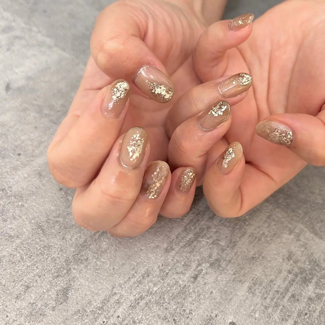 ネイル Ray. ／綺麗目ニュアンスのネイルデザイン