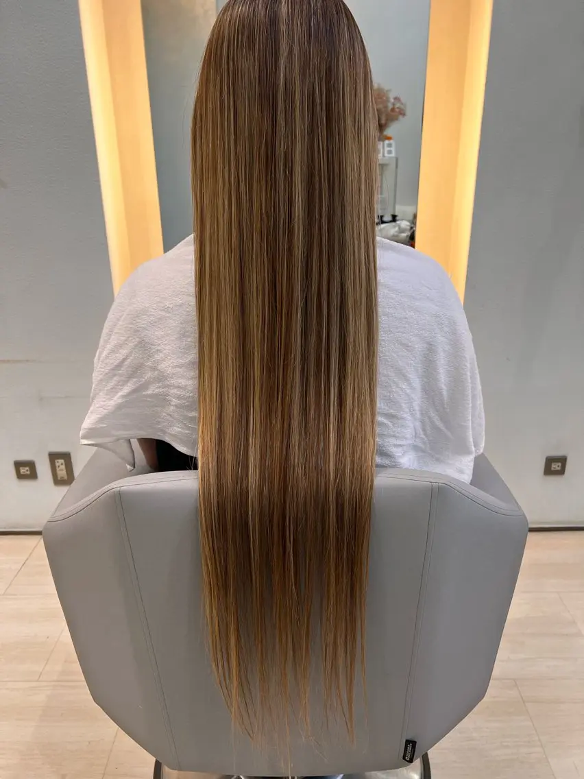 ミディアム カラー パーマ ヘアアレンジ メンズ トリートメント 堀井 凌平のヘアスタイル