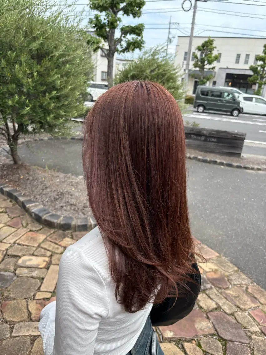 ロング カラー ヘアカラー Flat /rina🧸のヘアスタイル