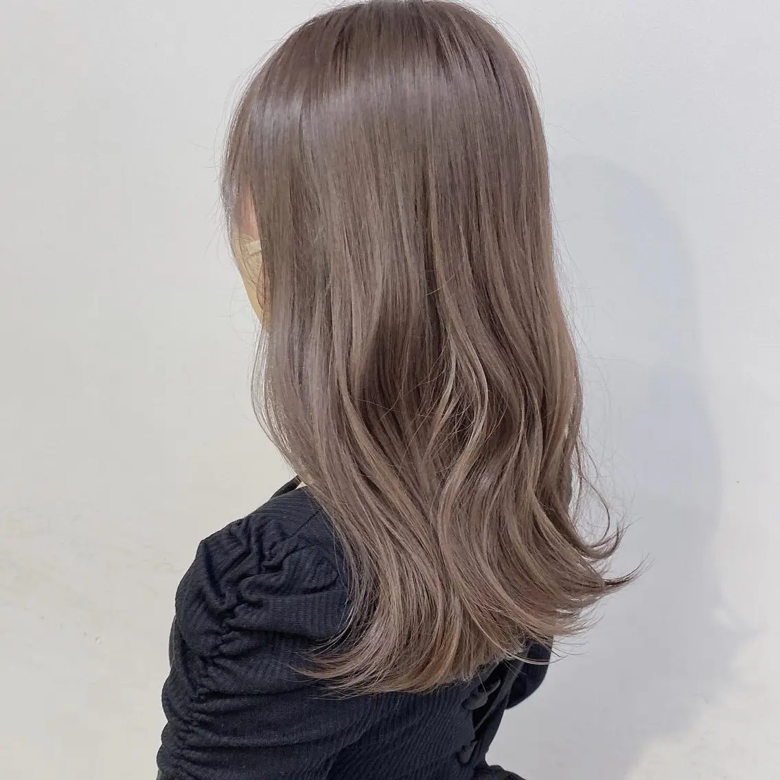 セミロング カラー ヘアカラー トリートメント ヘッドスパ 🥞ベージュ系カラー 【すずきりほ】🥞のヘアスタイル