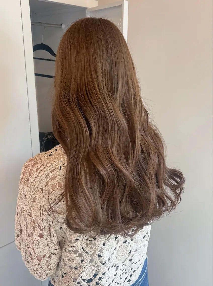 ロング カラー カット ヘアカラー トリートメント SALOWIN本山店 naoのヘアスタイル