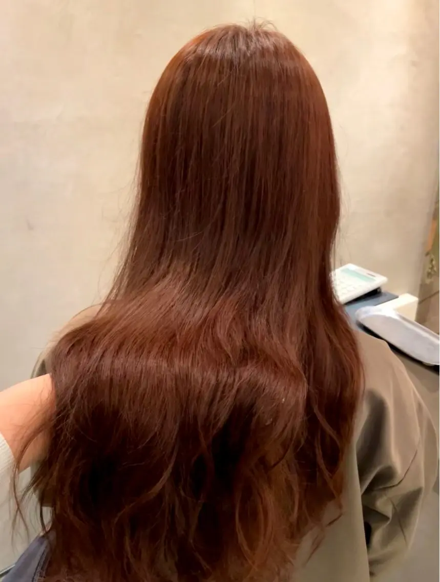 ミディアム カラー カット ヘアカラー トリートメント 新宿 /透明感カラー レイヤー/NANAのヘアスタイル