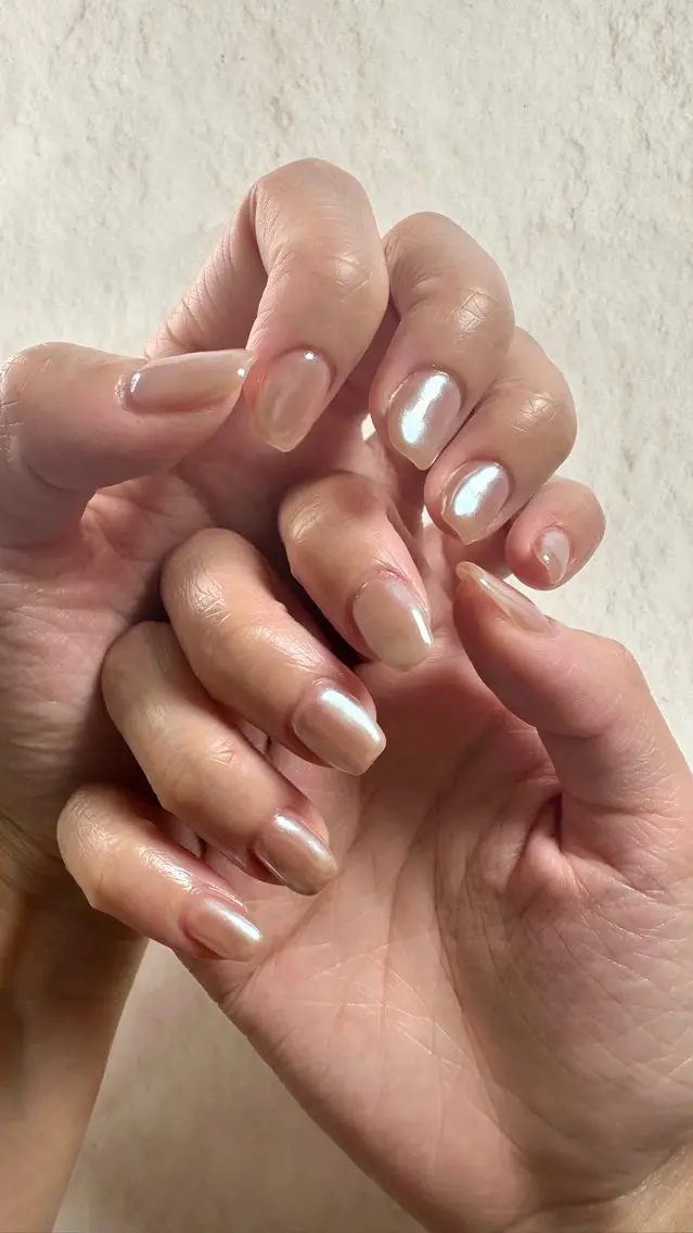 ネイル ワンカラーネイル ハンドネイル ハンドケア Atelier Ariのネイルデザイン