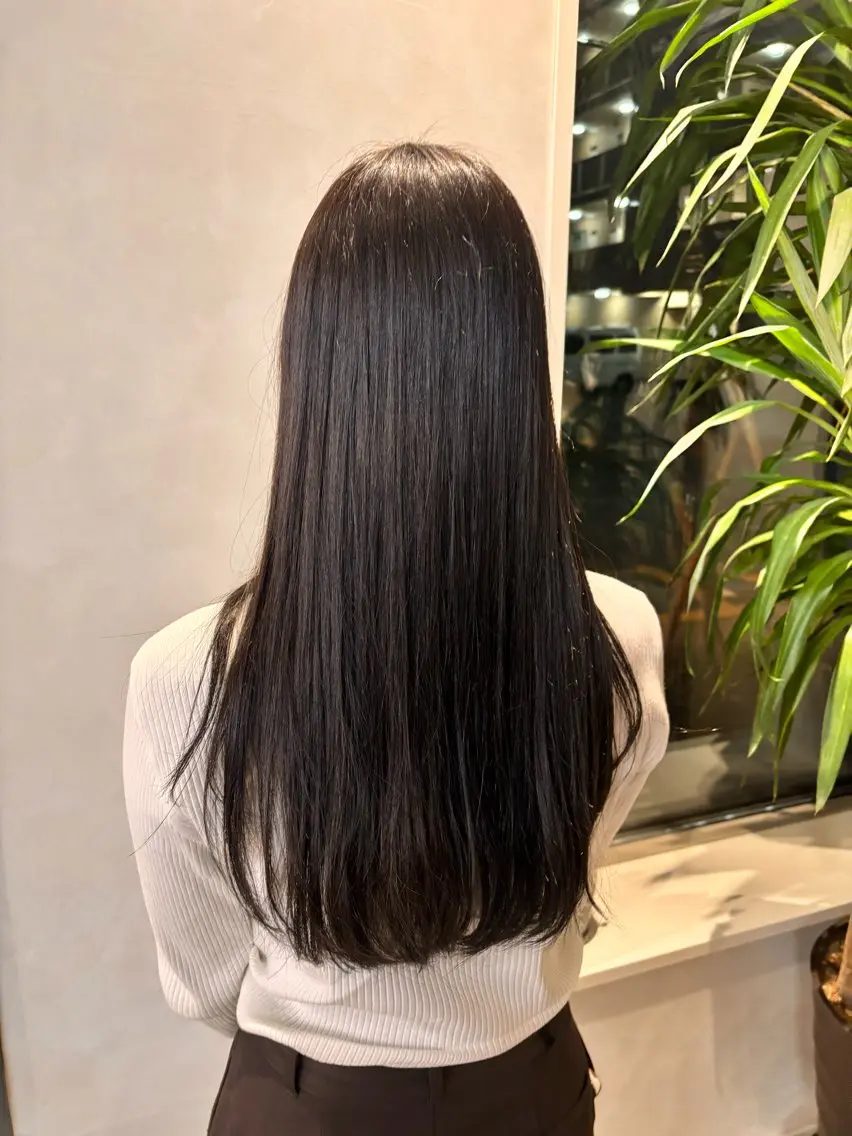 カラー ダブルカラー ヘアカラー 高橋 唯のヘアスタイル